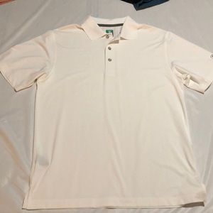 White Golf Polo